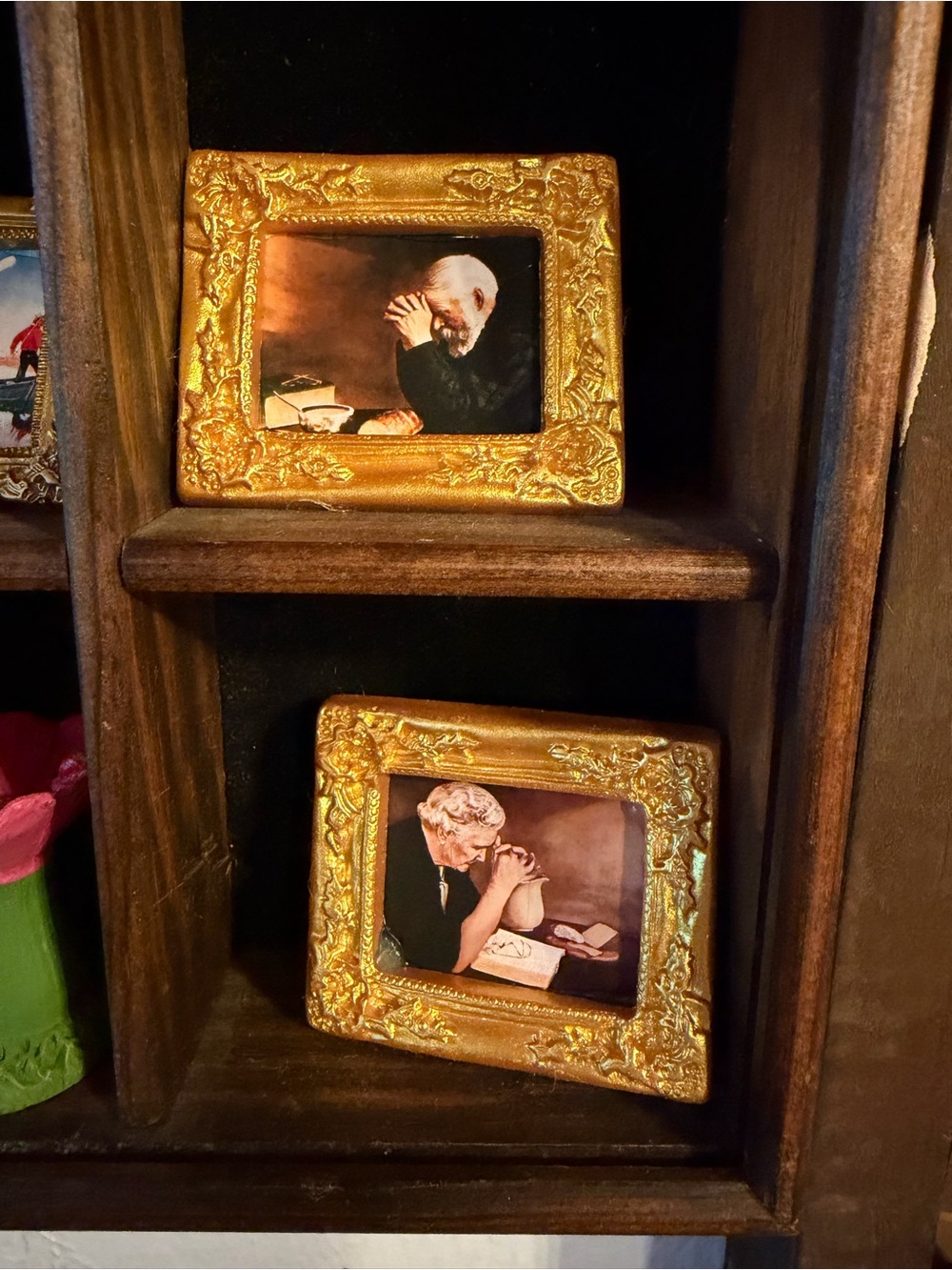 Made to order- Grace & Gratitude Mini Frame Set - Perfect trinket shelf size